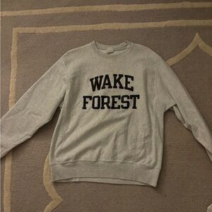 Wake Forest Ash Champion Crewneck Size Medium